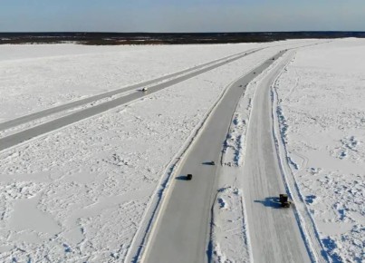 Минтранс Якутии: Осталось 15 дней до снижения тоннажа на ледовых переправах