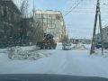 Уборка и вывоз снега!. Продолжается уборка и вывоз снега с территории Гагаринского округа подрядчиком Управы