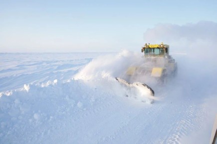Возобновлено движение транспорта после ликвидации снежных заносов