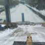 Подрядная организация продолжает осуществлять вывоз снега с заниженных мест и внутриквартальных проездов