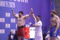 Якутский мас-рестлер Сергей Фролкин стал двукратным абсолютным чемпионом России