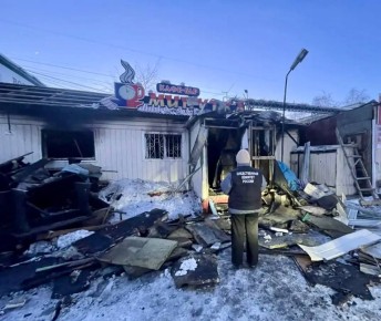 Трагический пожар в кафе. Следователи устанавливают обстоятельства гибели женщины