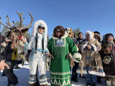 Родовая община эвенков «Энэси Халан» отметила День Арктики и поклонения Оленю