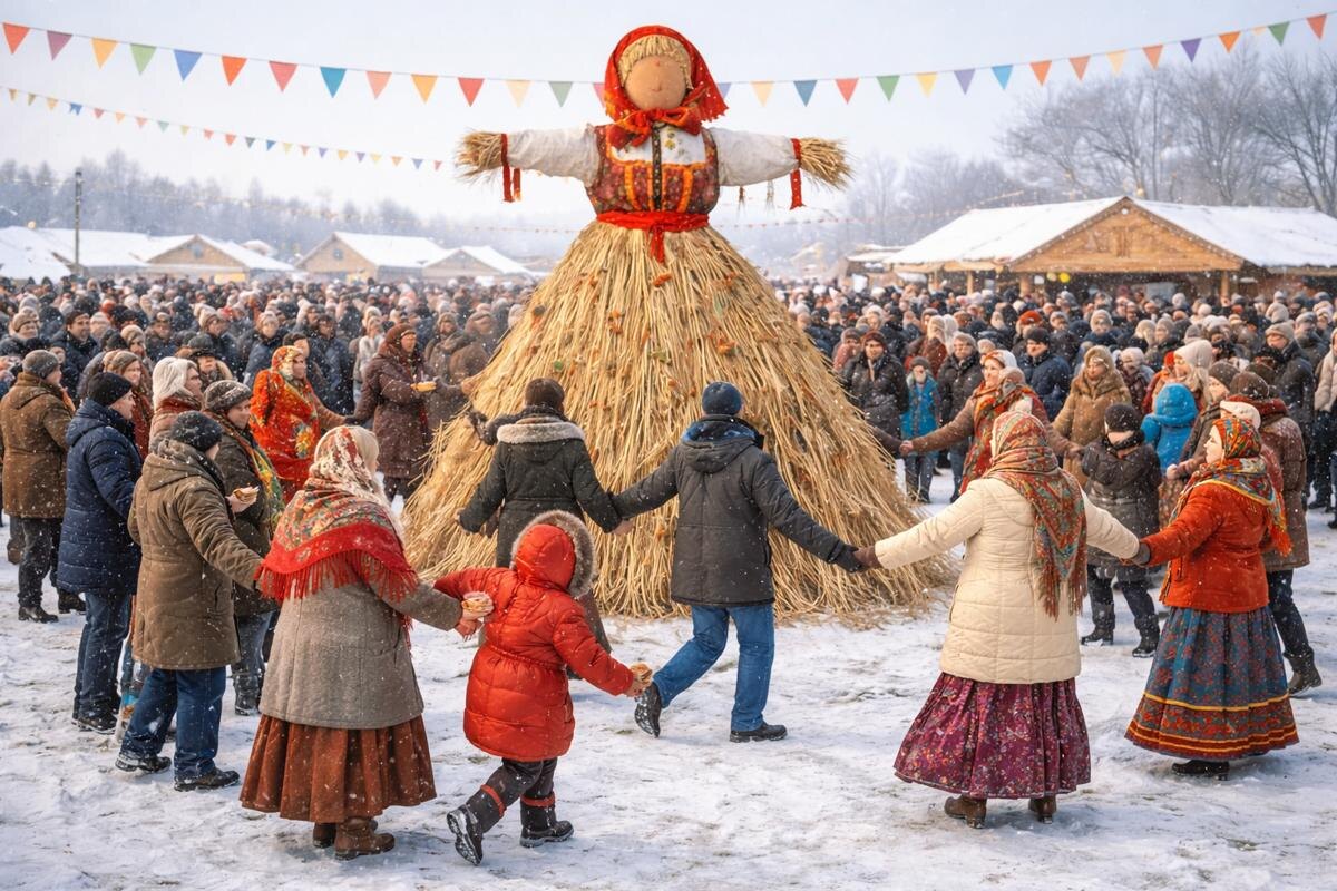 Масленичные традиции: обычаи и гадания в старорусском стиле