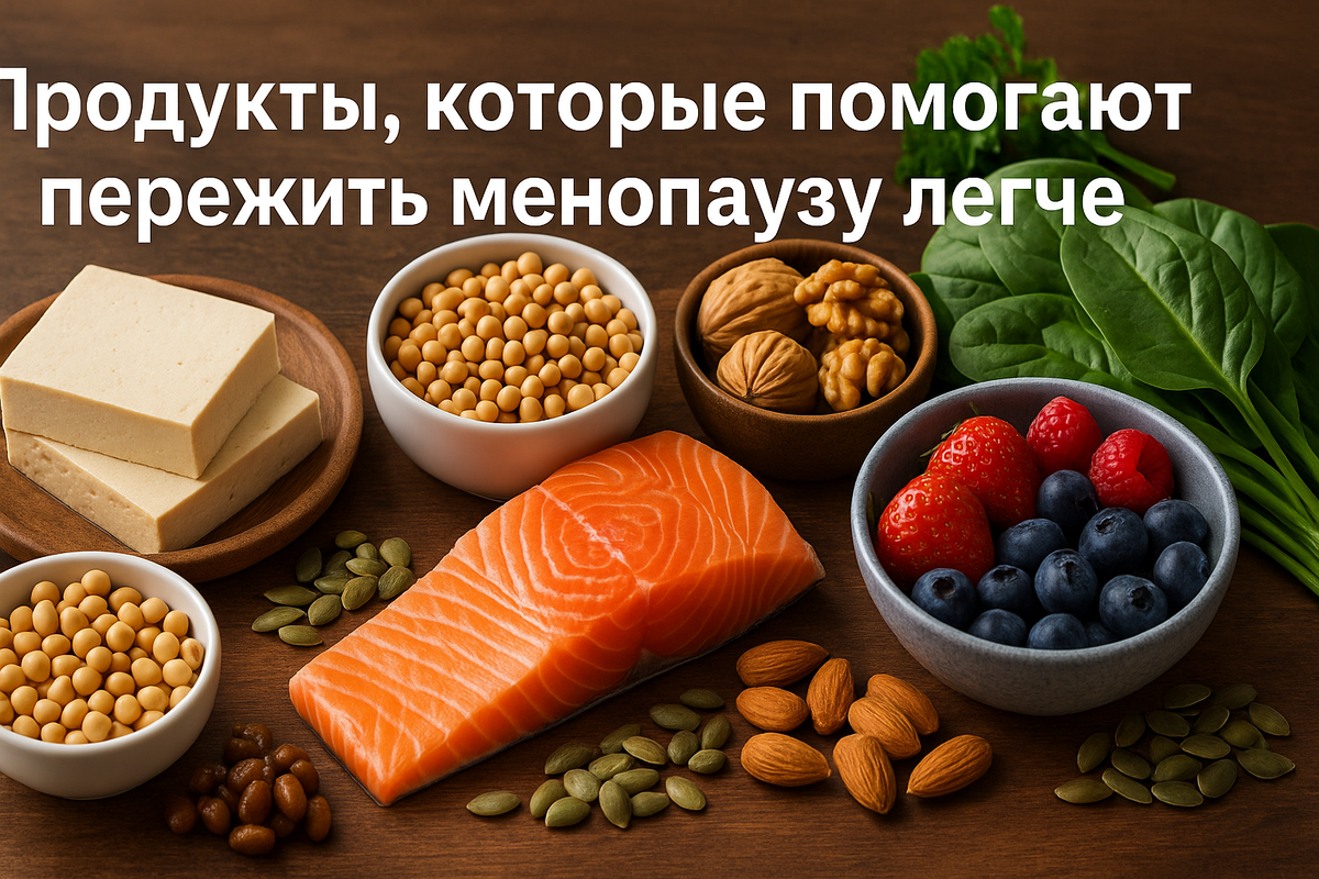 Как питание может облегчить менопаузу?