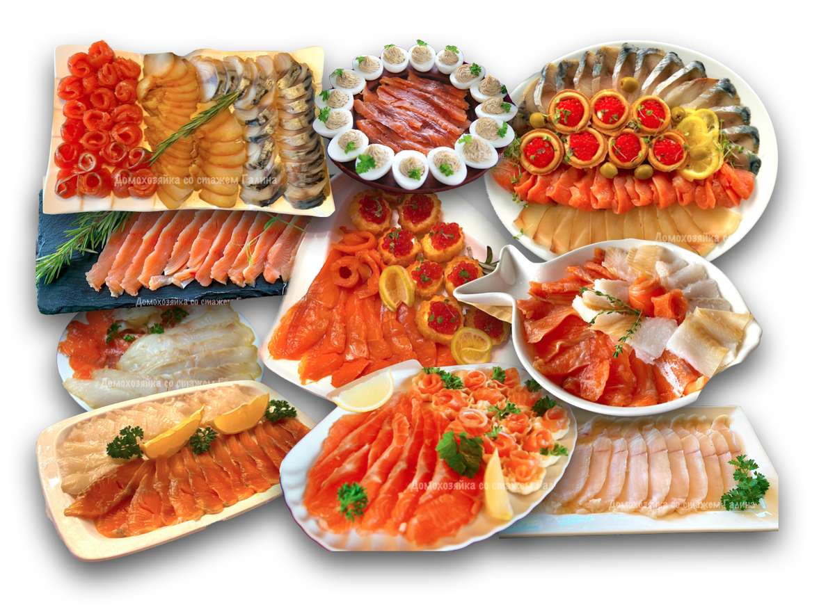 Оригинальная подача соленой рыбы для вашего праздничного стола