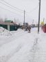Погрузка снега, с. Пригородное, ул. Заречная