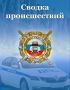 Сводка происшествий за выходные дни с 3 апреля по 5 апреля