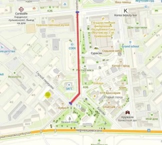 В Пасхальную ночь в Якутске перекроют несколько улиц