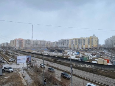 #пишут Первый день ограничения движения по ул. Ойунского. Движение есть, а техники нет