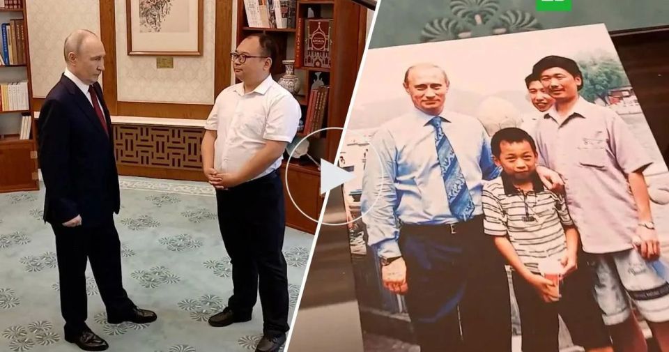Поцелованный Путиным в 2000 году китаец стал инженером и соскуфился