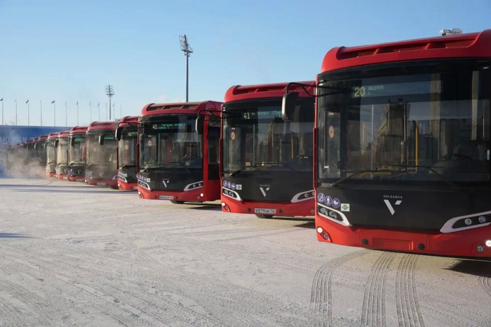Продолжаем обновление автобусного парка общественного транспорта города
