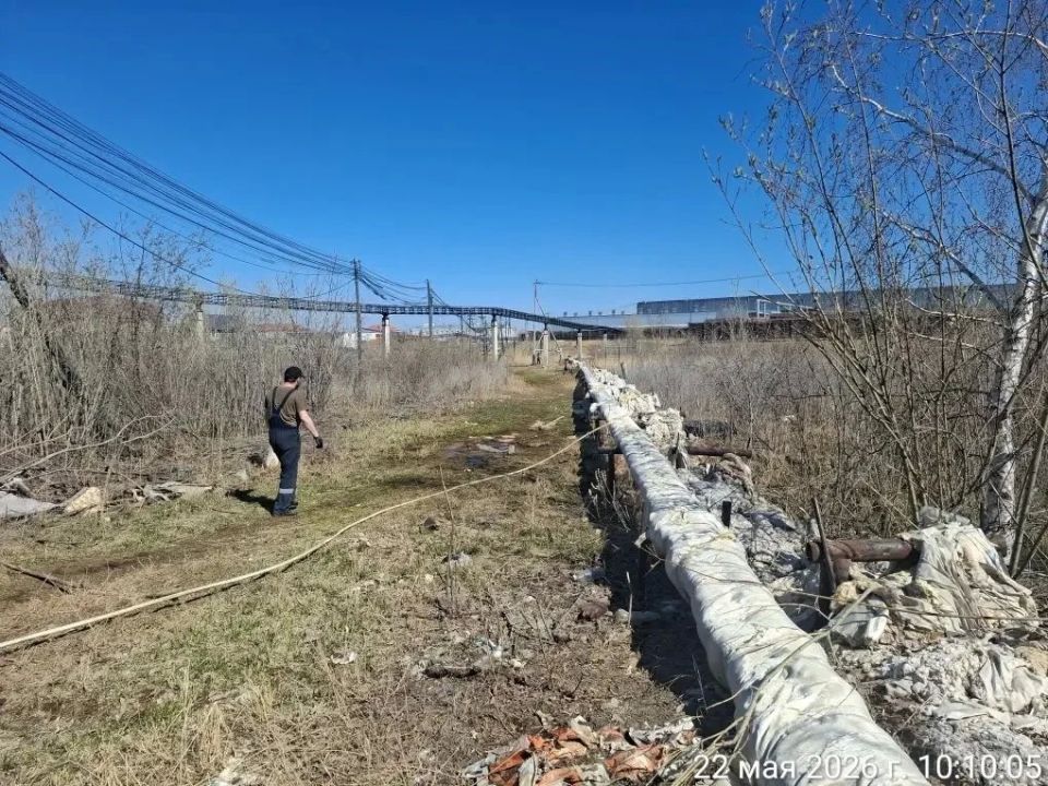 В рамках еженедельного городского субботника МУП «Жилкомсервис» проводит работы по восстановлению канализационной трубы от КНС «Десяткина» до сетей АО «Водоканал» В рамках еженедельного городского субботника МУП «Жилкомсервис» проводит работы по восстановлению канализационной трубы от КНС «Десяткина» до сетей АО «Водоканал»