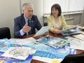 На прошлой неделе вошёл в состав жюри республиканского конкурса детских рисунков, посвящённого Дню полярника
