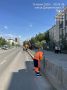 Очистка, подготовка прибордюрной части дорог, ул. Дзержинского