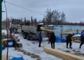Почти 300 тонн материалов доставили жителям Арктики Якутии для строительства домов