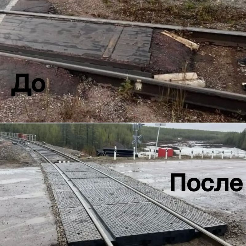 В Республике Саха (Якутия) по требованию транспортного прокурора железнодорожный переезд в Нерюнгринском районе приведен в нормативное состояние