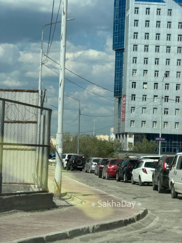 С 203 пробка на выезд #дляsakhaday