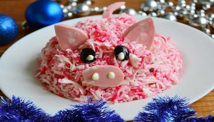 Салаты на Новый год по китайскому календарю: 12 оригинальных рецептов