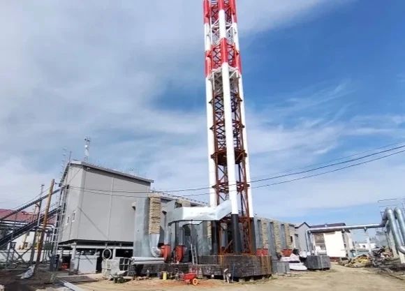 Продолжается строительство новой котельной «Запад-2» в селе Борогонцы