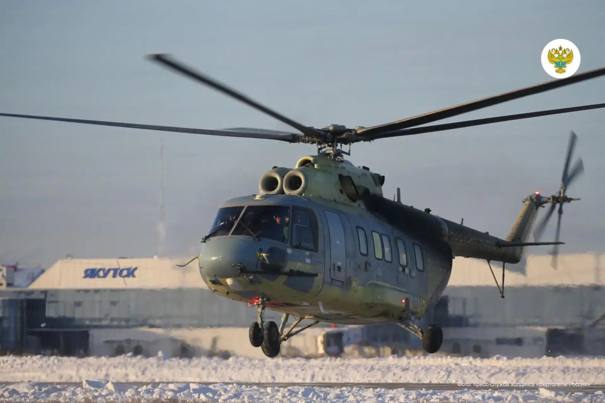 Полностью импортозамещённый вертолет Ми-171А3 получил разрешение на полеты в экстремальный мороз
