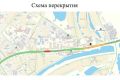 В Якутске перекрыли участок улицы 50 лет Советской Армии