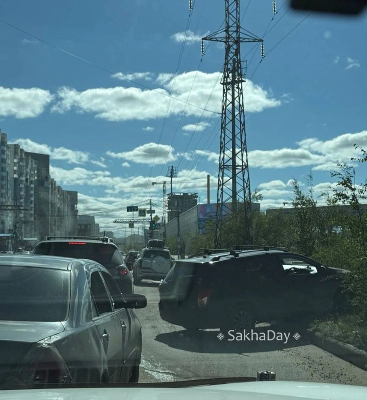 ДТП на Лермонтова, возле парка