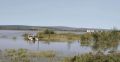 В Батагае зафиксировано снижение уровня воды