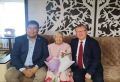 Сегодня мэр Покровска Виктор Константинов и глава Хангаласского улуса Сергей Гребнев поздравили с 90-летием Софью Петровну Конакову