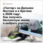 "Гектар" на Дальнем Востоке и в Арктике в 2026 году: Как получить бесплатную землю и выбрать участок