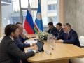 Кирилл Бычков: В первый день Восточного экономического форума встретился с и.о. руководителя Федерального агентства по Недропользованию Асламбеком Асхатовичем Гермахановым