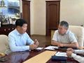 Провел рабочую встречу с руководителем Управления по охране объектов культурного наследия Николаем Макаровым