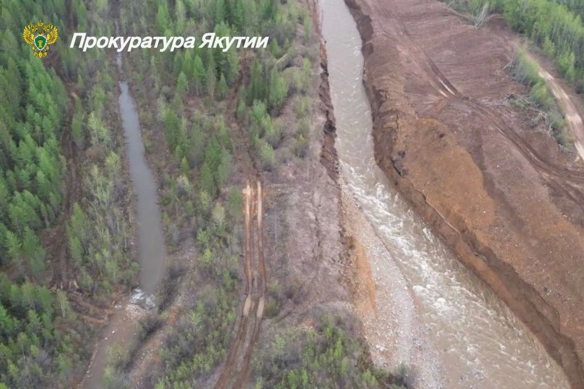 Ущерб в размере более 3 млн рублей выплачен по иску прокурора Алданского района акционерным обществом «СахаГолдМайнинг», которым в ходе обустройства отводной канавы на месторождении «Погребенная россыпь р. Большой Куранах»... Ущерб в размере более 3 млн рублей выплачен по иску прокурора Алданского района акционерным обществом «СахаГолдМайнинг», которым в ходе обустройства отводной канавы на месторождении «Погребенная россыпь р. Большой Куранах»...
