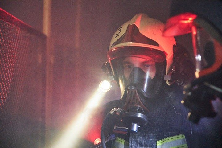 В Алдане загорелась квартира на Геологической