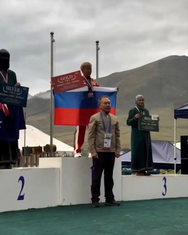 Якутская лучница Клара Спиридонова выиграла золото на Всемирных играх кочевников