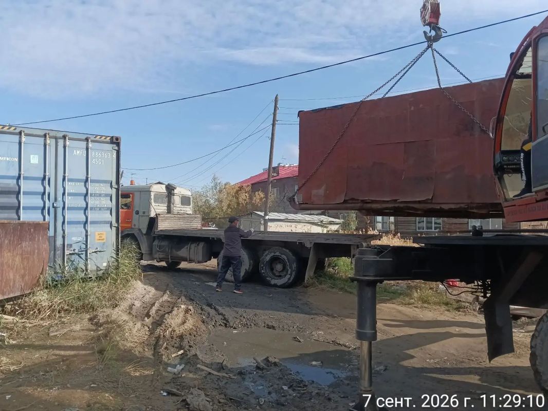 В Сайсарском округе продолжается вывоз гаражей, установленных без разрешения В Сайсарском округе продолжается вывоз гаражей, установленных без разрешения
