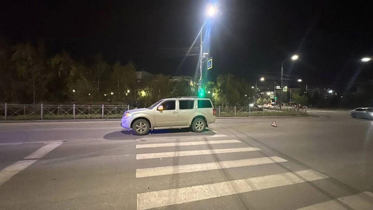 В Якутске водитель сбил ребенка на пешеходном переходе