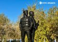 В Якутске открыли памятник боевым товарищам Дмитрию Егорову и Николаю Романову