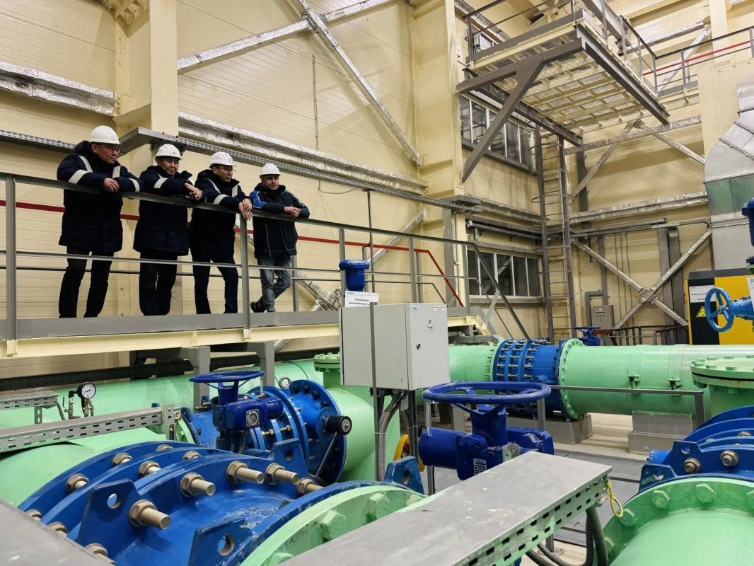 Вчера вечером ознакомился с работой водозаборных и водоочистных сооружений «Водоканала» Вчера вечером ознакомился с работой водозаборных и водоочистных сооружений «Водоканала»