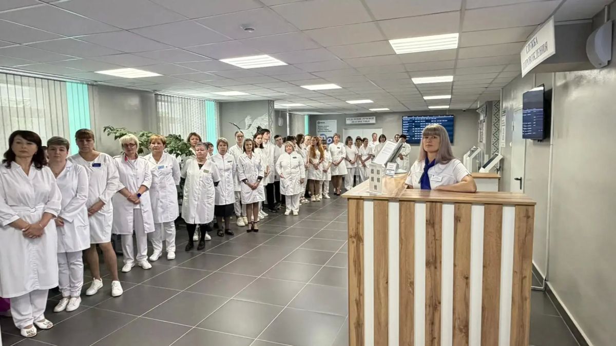 В Республике Саха (Якутия) открылась обновленная поликлиника В Республике Саха (Якутия) открылась обновленная поликлиника