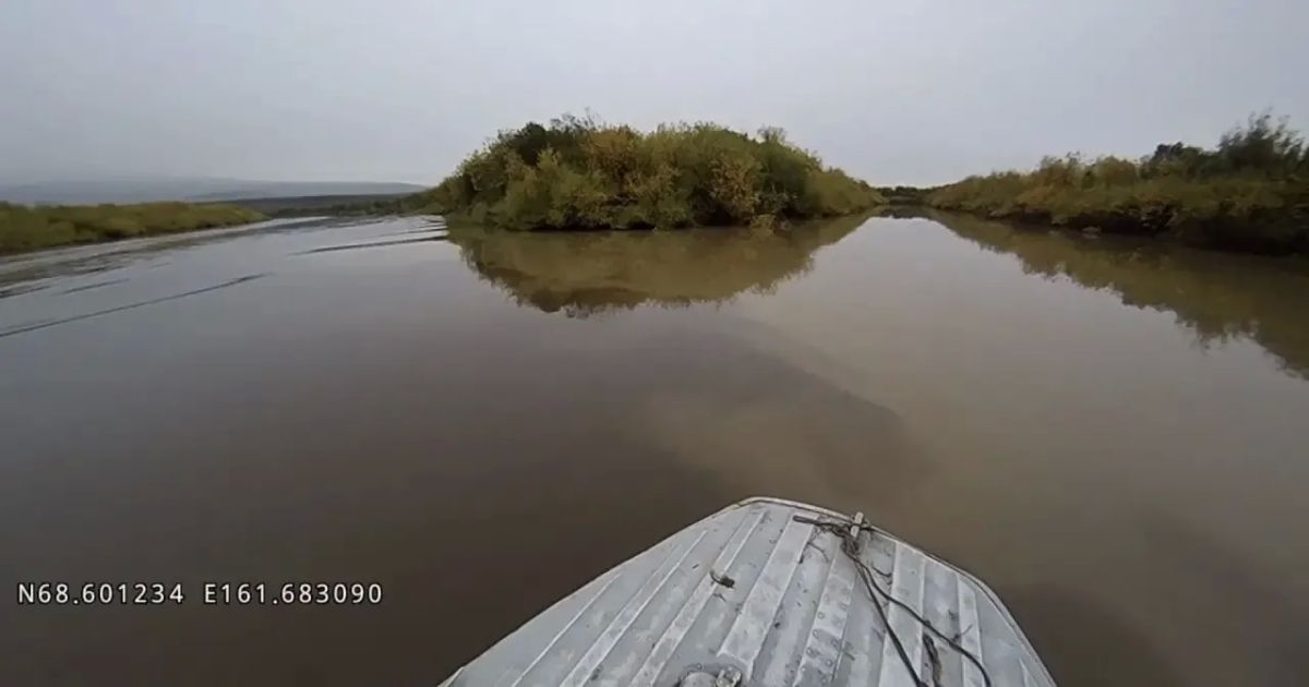В Нижнеколымском районе проводится обследование реки Пантелеиха В Нижнеколымском районе проводится обследование реки Пантелеиха
