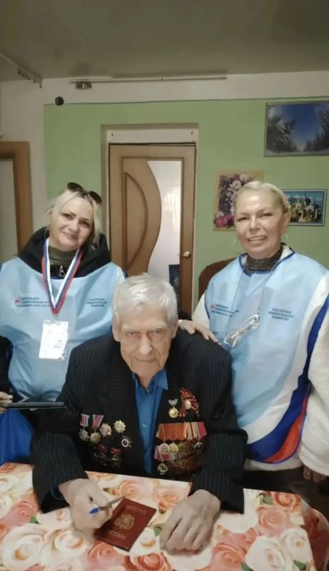 100 лет - не преграда для голосования 100 лет - не преграда для голосования