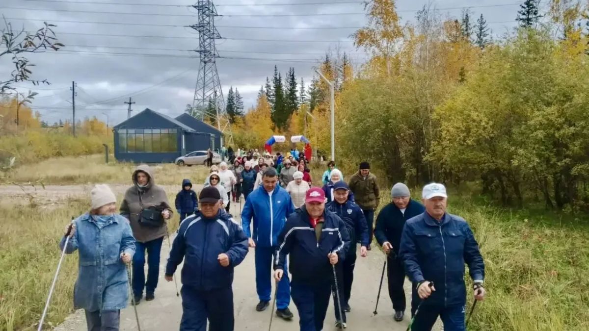 Единый день северной ходьбы охватил 18 районов республики! Единый день северной ходьбы охватил 18 районов республики!