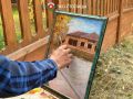 Работы участников городского пленэра Якутска — в объективе «Эхо столицы»