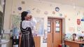 Команда Кочующего музея посетила гимназию №8 г. Якутска с интерактивной выставкой «Чарующие звуки предков»