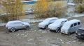 Первое снежное утро. Сегодня Якутск встретил первый снег