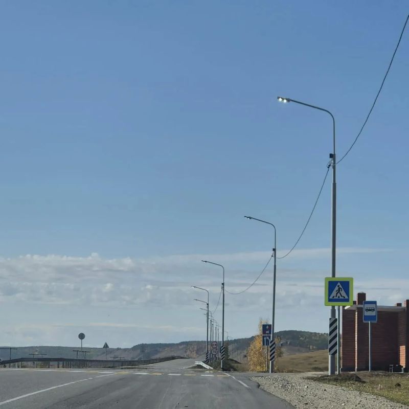 На автодороге «Умнас» в Хангаласском районе введено в строй наружное освещение На автодороге «Умнас» в Хангаласском районе введено в строй наружное освещение