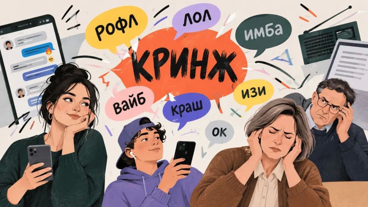 «Кринж», «вайб» и «вкусняшка»: составлен рейтинг самых нелюбимых выражений в русском языке