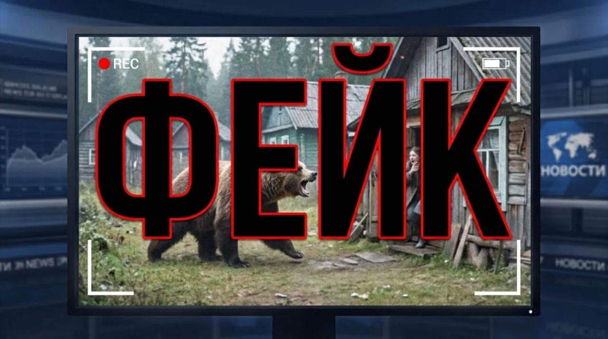 Ролики с нападениями медведей в Якутии оказались дипфейками