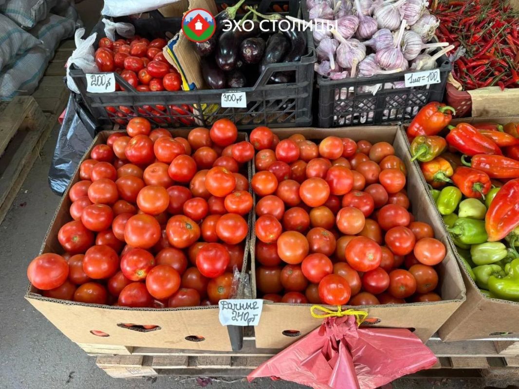 Обзор цен на ярмарке местной продукции на Комсомольской площади Обзор цен на ярмарке местной продукции на Комсомольской площади